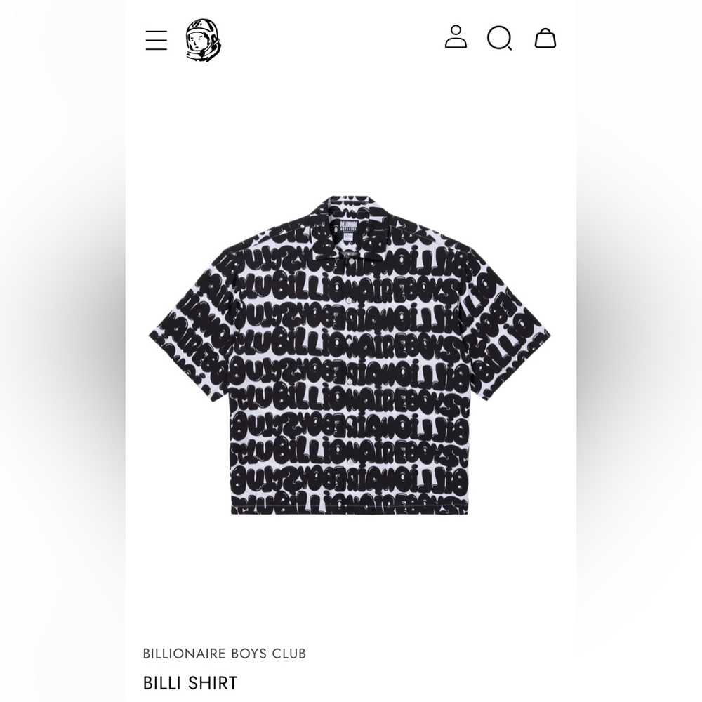 Billionaire Boys Club Billi Shirt